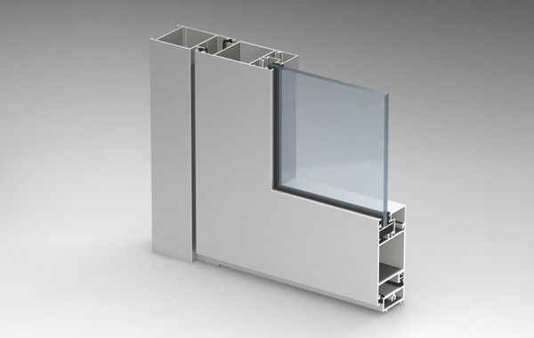 Алюминиевый профиль для холодных дверей